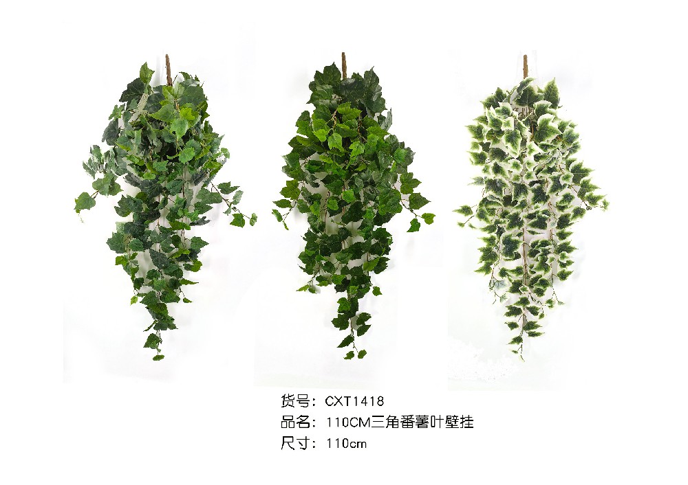110CM三角番薯叶壁挂